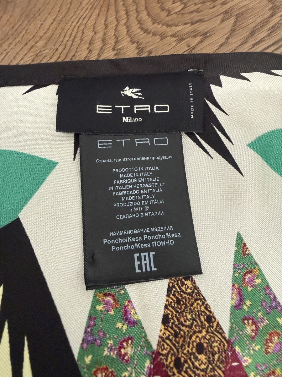 Etro Chemisiers: Orig. Etro cape Seide Os Jäckchen Bluse  – D'occasion à Wallisellen par Aboutfashion 2