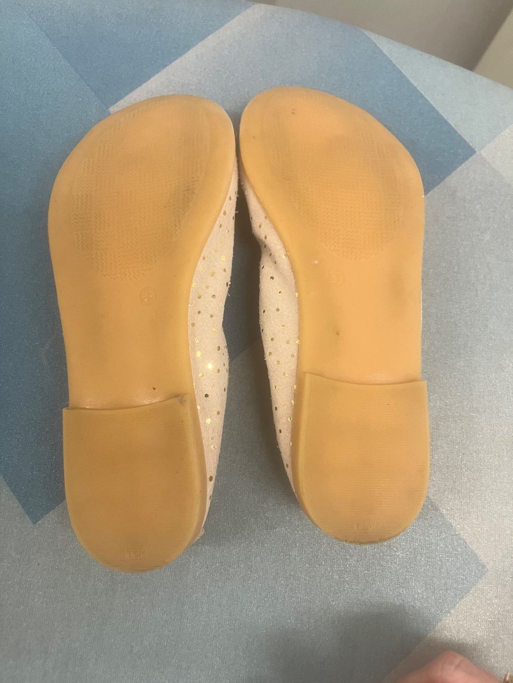 Schuhe für Mädchen: Bopy  Softballerina rosa / gold Gr. 33 – Gebraucht aus Egg b. Zürich von adimoxon 3