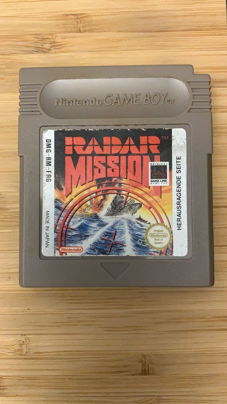 Giochi: Radar Mission für Gameboy – Usato da Gebenstorf venduto da RetroFuture
