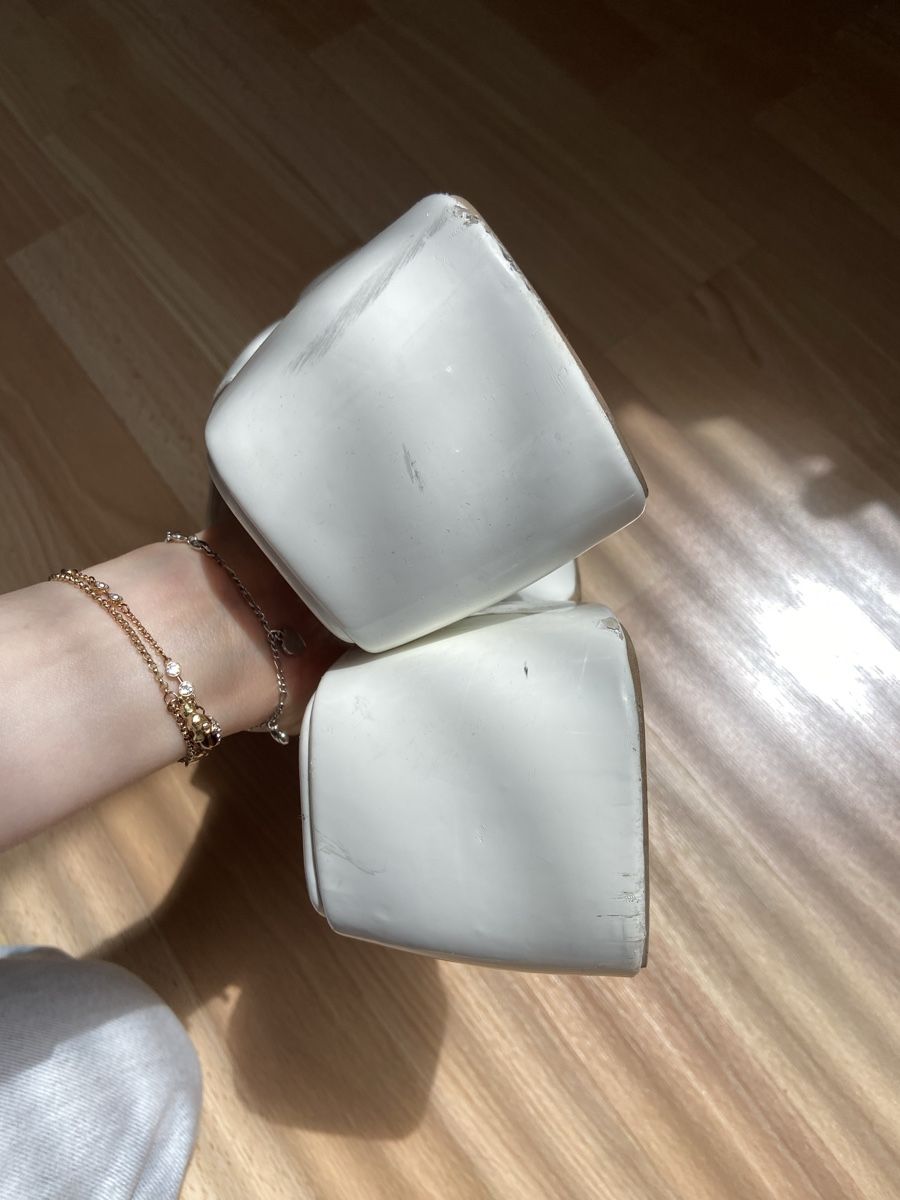 Scarpe da donna: Sandales à plateforme blanche vernies 37 – Usato da Mont-sur-Lausanne venduto da lau_2775 5