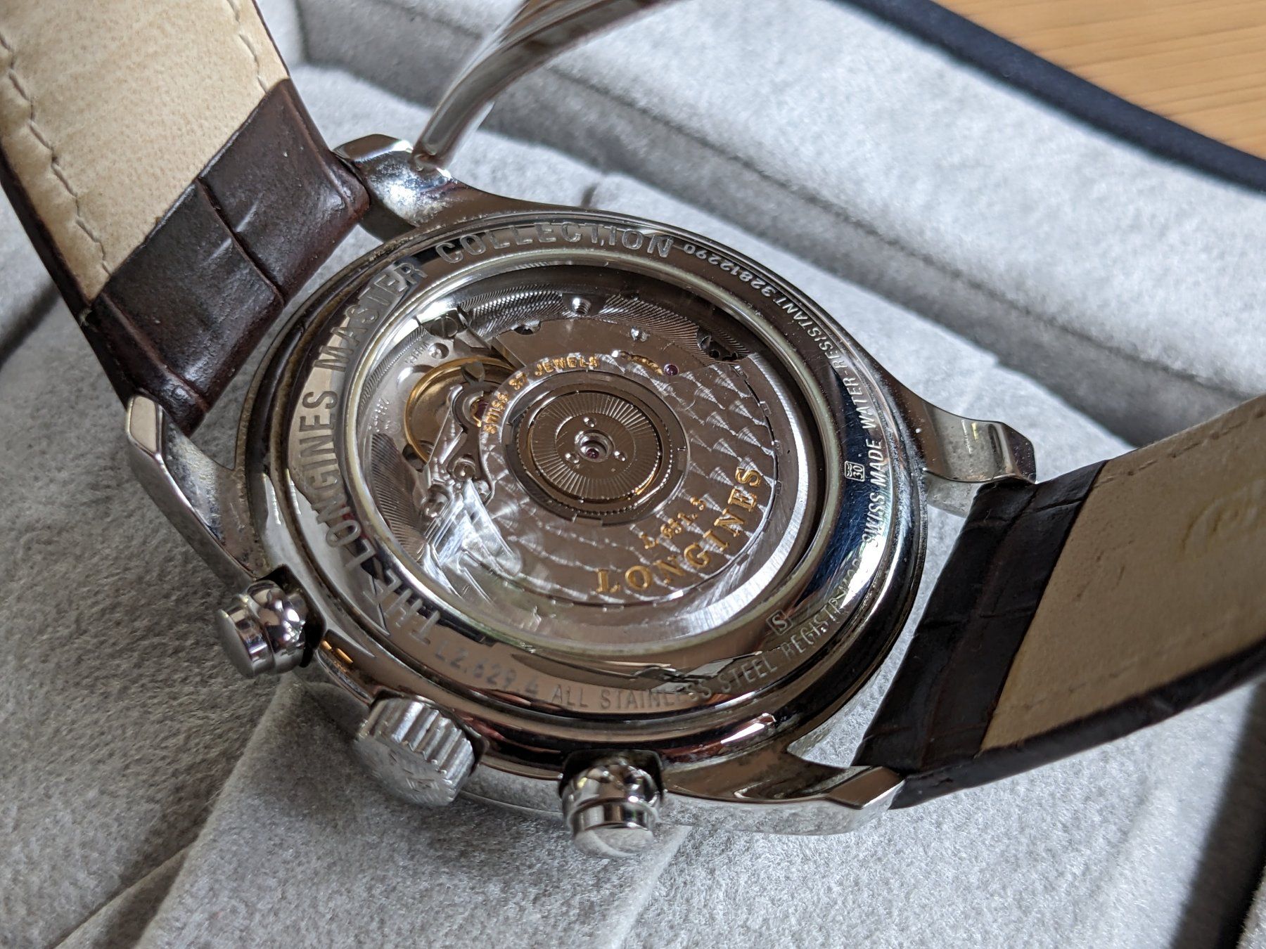 Longines Orologi: Longines Master Collection Chronograph L2.629.4.78.5 – Usato da Stallikon venduto da Wagi2 6