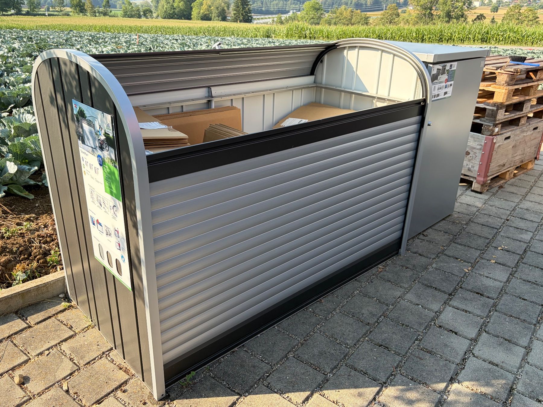 Biohort Box contenitori: Biohort StoreMax® 190, inkl. Eckregalset – Usato da Gontenschwil venduto da Try0 1