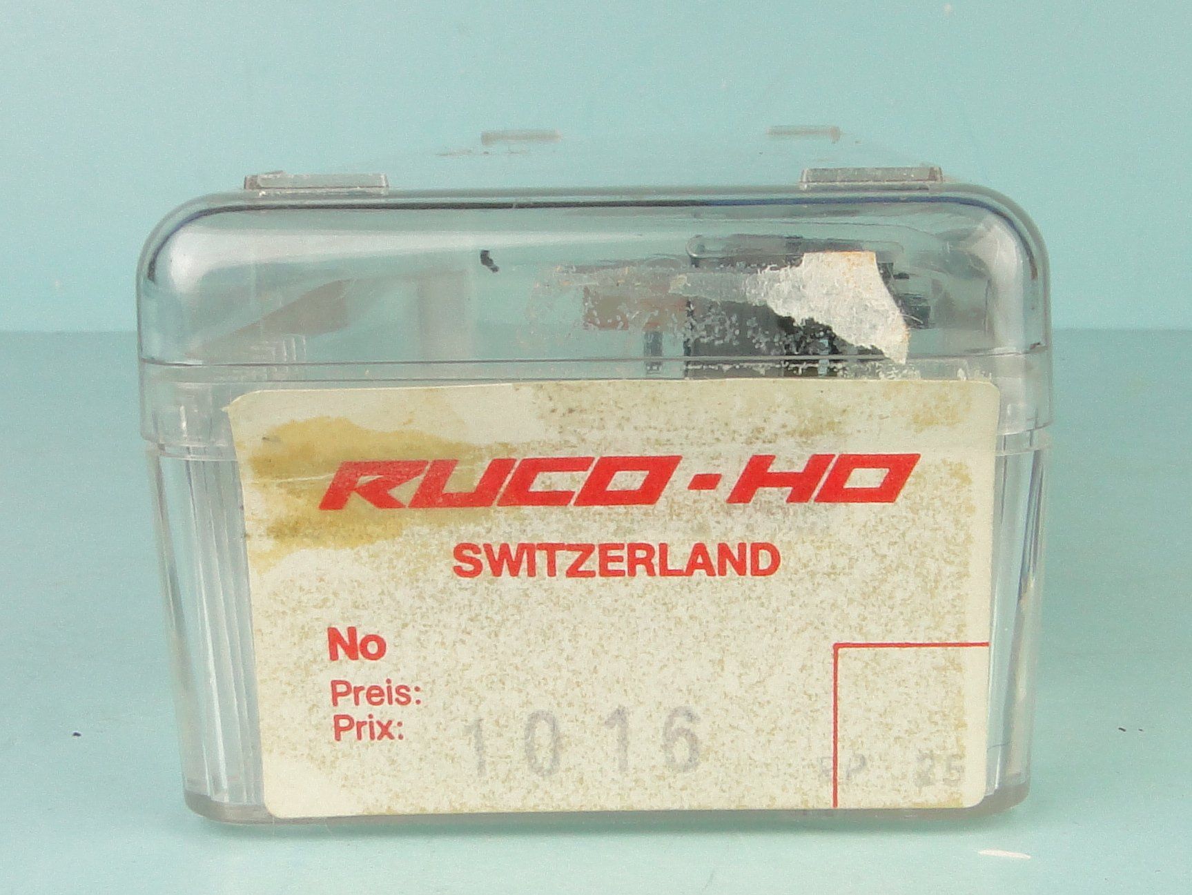 Modellini di ferrovie: Ruco 1016 BLS Flachwagen, NEU – Usato da Bülach venduto da cann11 6