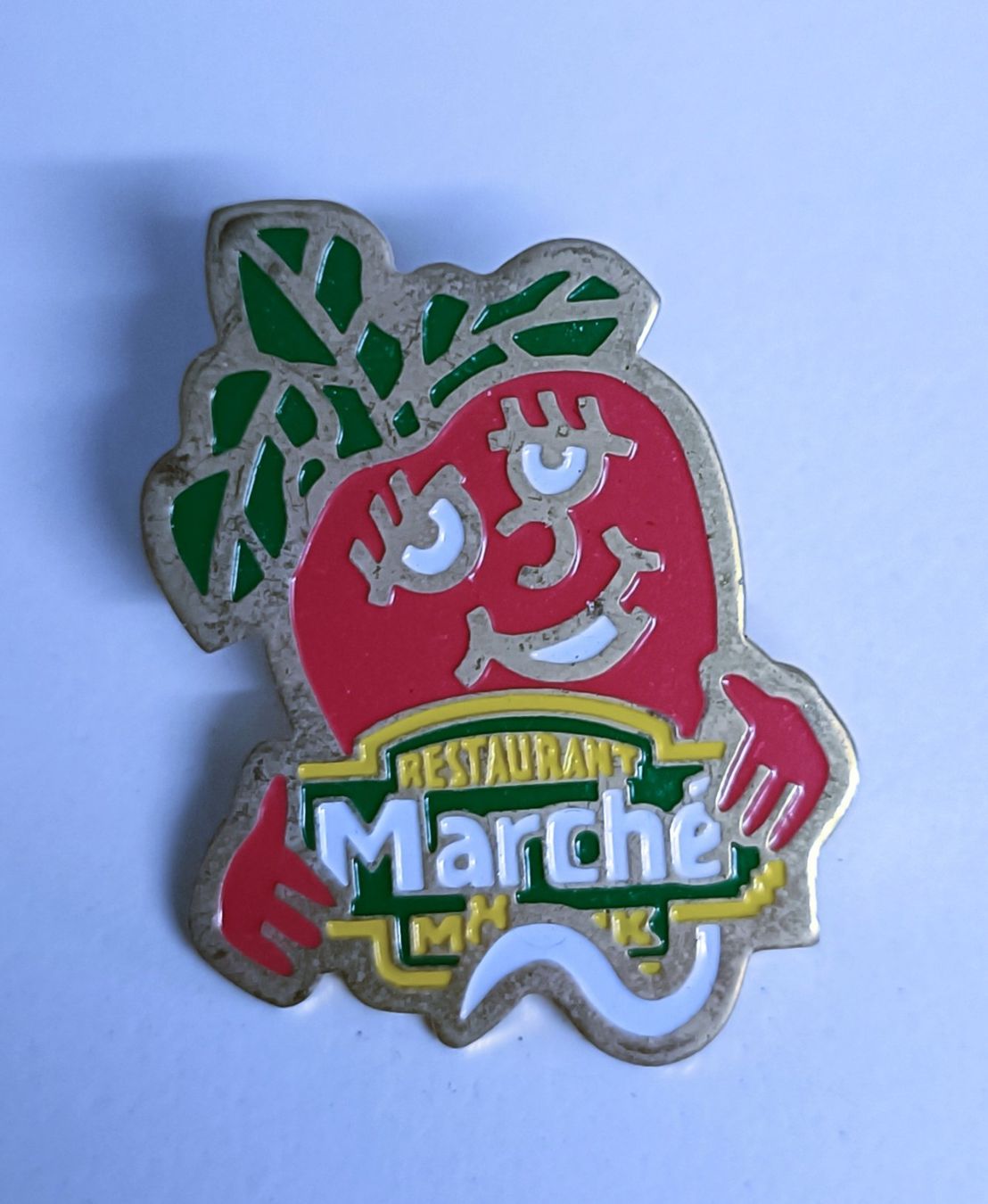Placchette & Badge: Pin Restaurant Marché Mövenpick – Usato da Köniz venduto da VintagePin