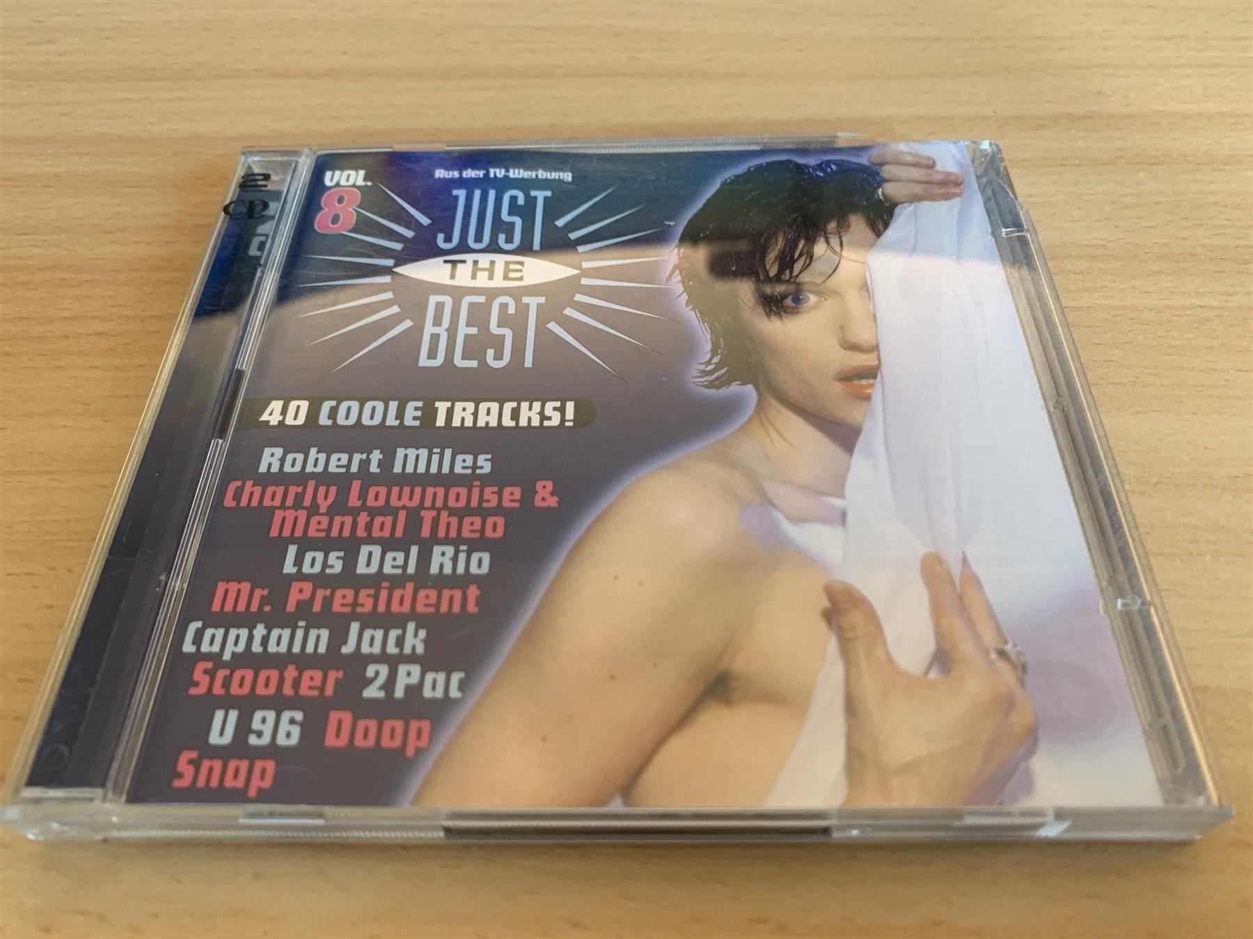 CD: Various – Just The Best Vol. 8 - 2 CD – Usato da Rikon im Tösstal venduto da Alpenmutz