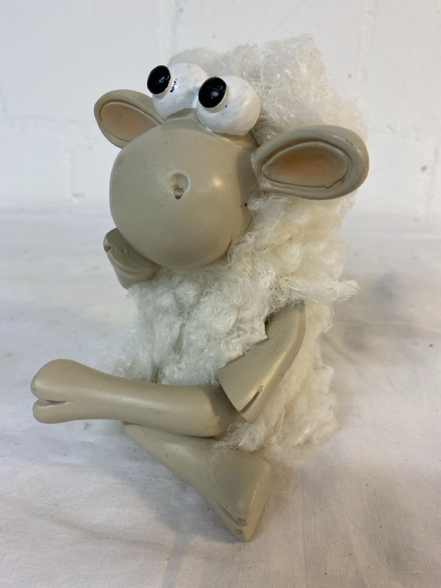 Tutte le decorazioni: Süsses Schaf Figur Deko Vintage – Usato da sursee venduto da trilli-tralli 7