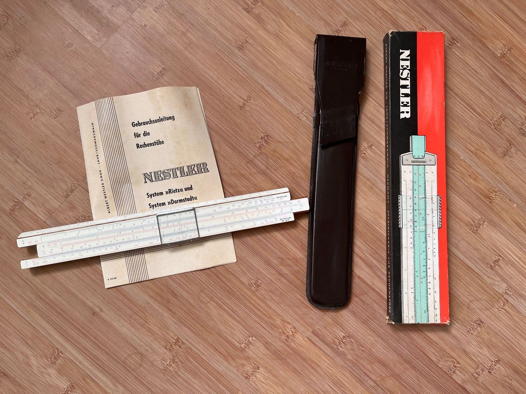 Taschenrechner: Rechenschieber NESTLER No 0210 – Gebraucht aus Zollikofen von