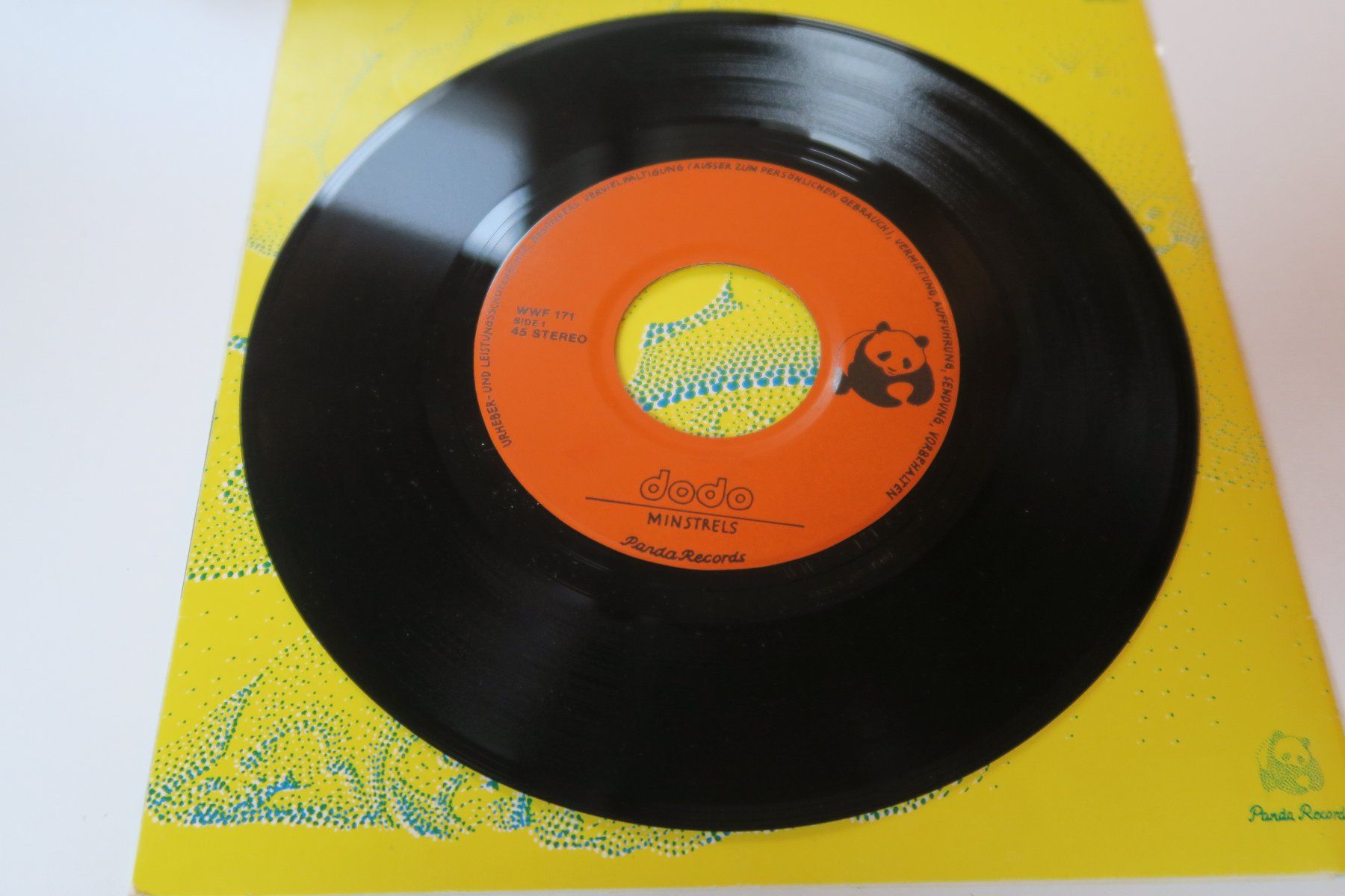 Schallplatten: Minstrels – Dodo / That Hippo Feeling – Gebraucht aus Thun von Karibu70 3