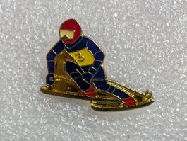 Ansteckpin 281: Skifahrer
