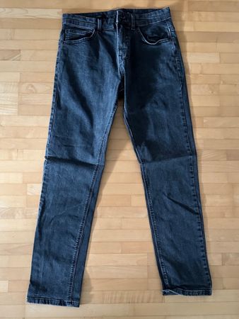 Next Premium Slim Fit Jeans – Schwarz/Grau – Grösse 30R
