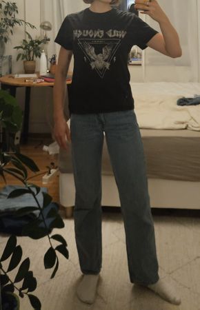 Schwarzes T-Shirt von Subdued/  Grösse: ONE SIZE 