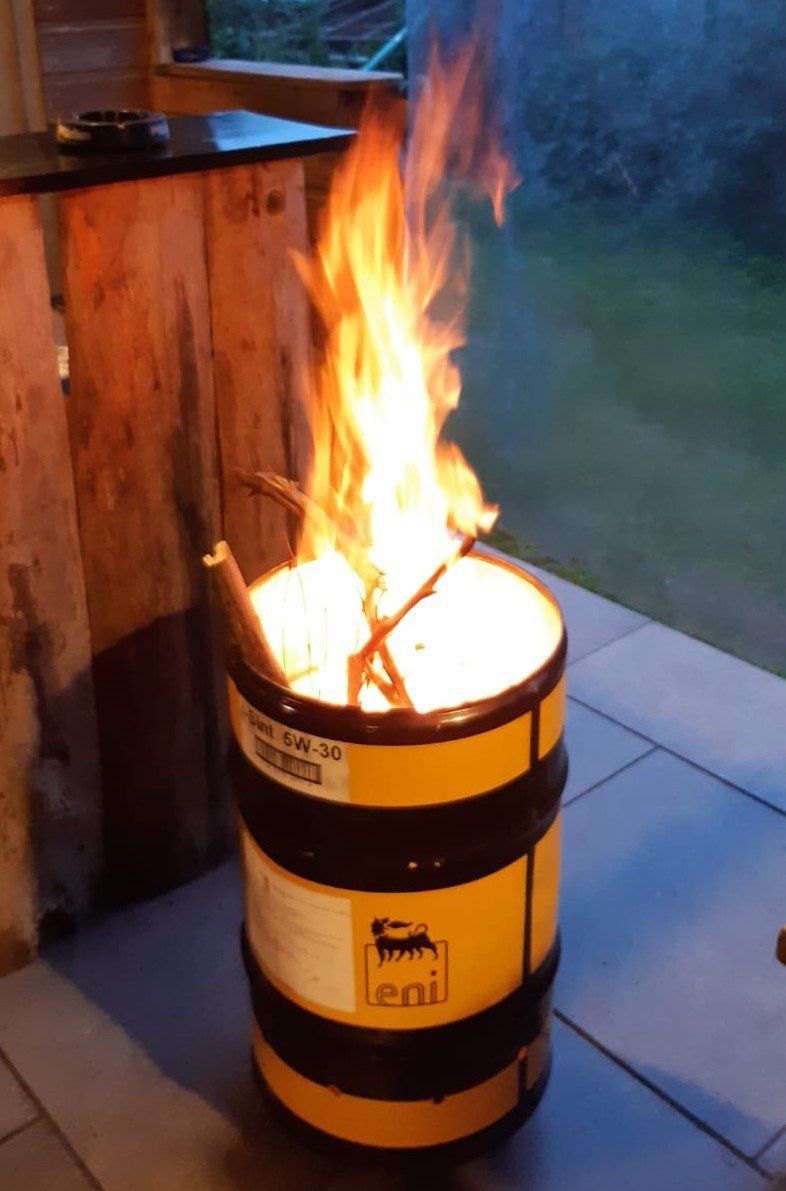 Bracieri: Feuertonne, modifiziertes Oelfass – Usato da Zürich venduto da Vesco01 4