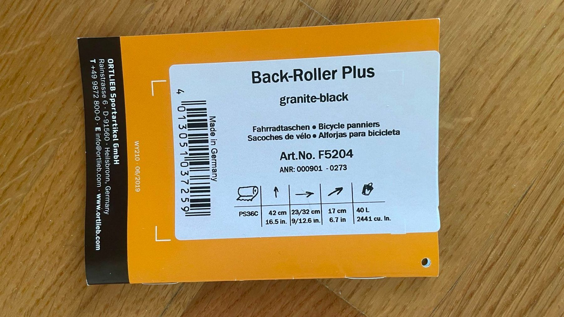 Ortlieb Borse: Ortlieb Back-Roller Plus 40L Paar Neu QL2.1 – Nuovo (secondo la descrizione) da Glattpark(Opfikon) venduto da Carpri 6