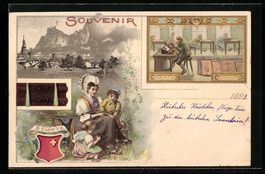 Litho Schwyz, Chocolat Suchard, Ortspart