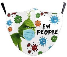 Gesichtsmaske Stoff Maske " ew people "
