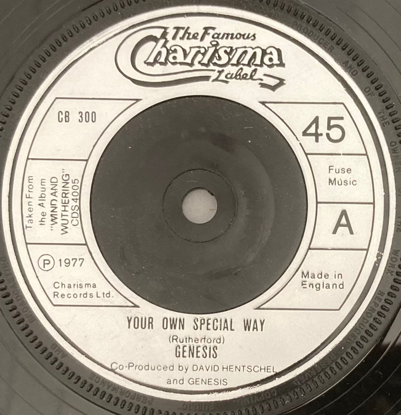 Schallplatten: GENESIS - YOUR OWN SPECIAL WAY – Gebraucht aus Poliez-Pittet von Newtown-Records 1