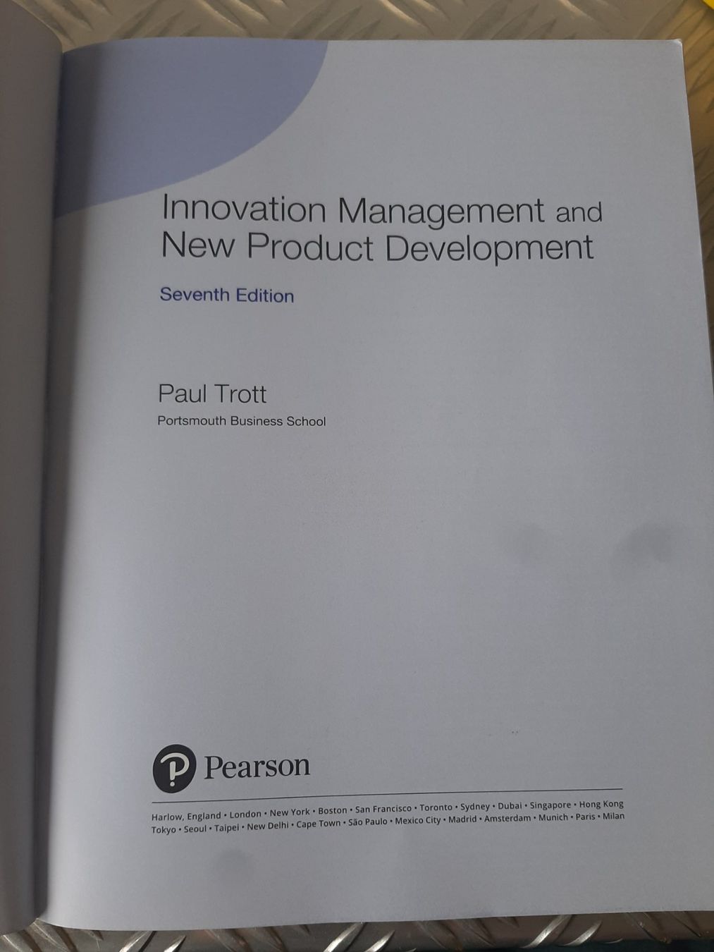 Libri: Livre Innovation Management and New Product Development – Usato da Courtételle venduto da joe_x9vm 2