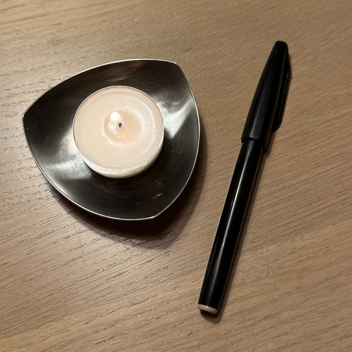 Stelton Portacandele: 1 Stelton Kerzenhalter, Arne Jacobsen – Usato da Winterthur venduto da gutDingmint 3