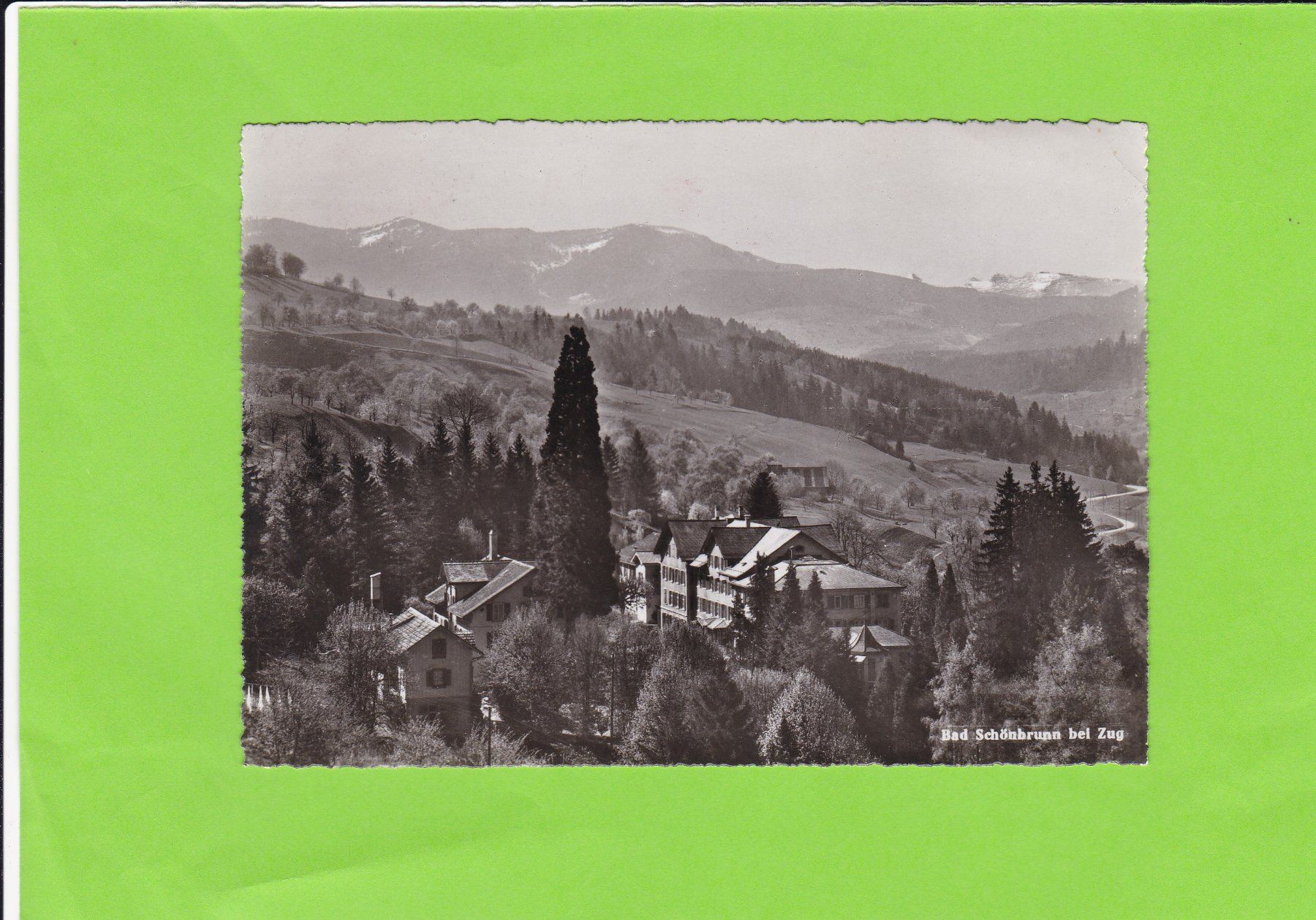Cartoline postali: Schönbrunn bei Zug – Usato da St. Peterzell venduto da neckertal