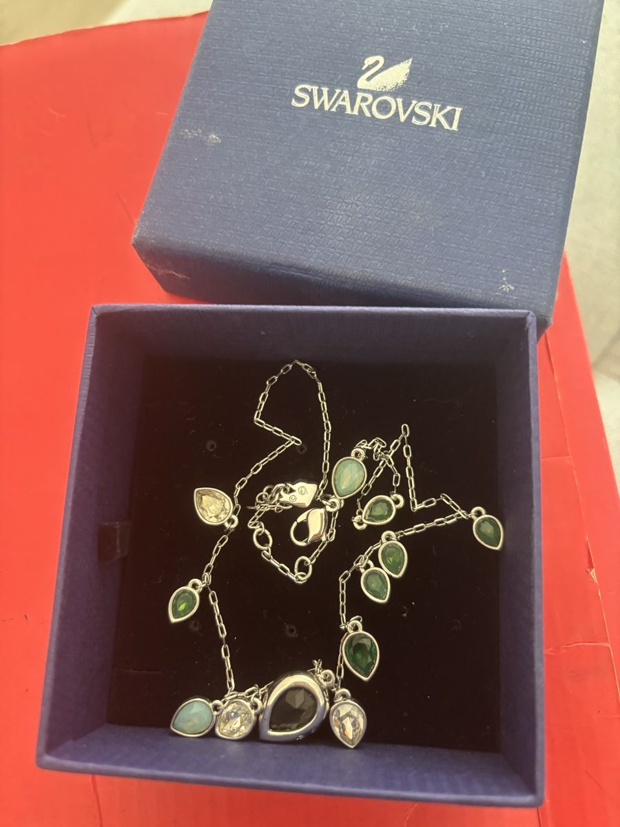 Swarovski Catenine: Swarovski statement XL Kette, original mit Box – Nuovo (secondo la descrizione) da Brügg BE venduto da rah_mqh8