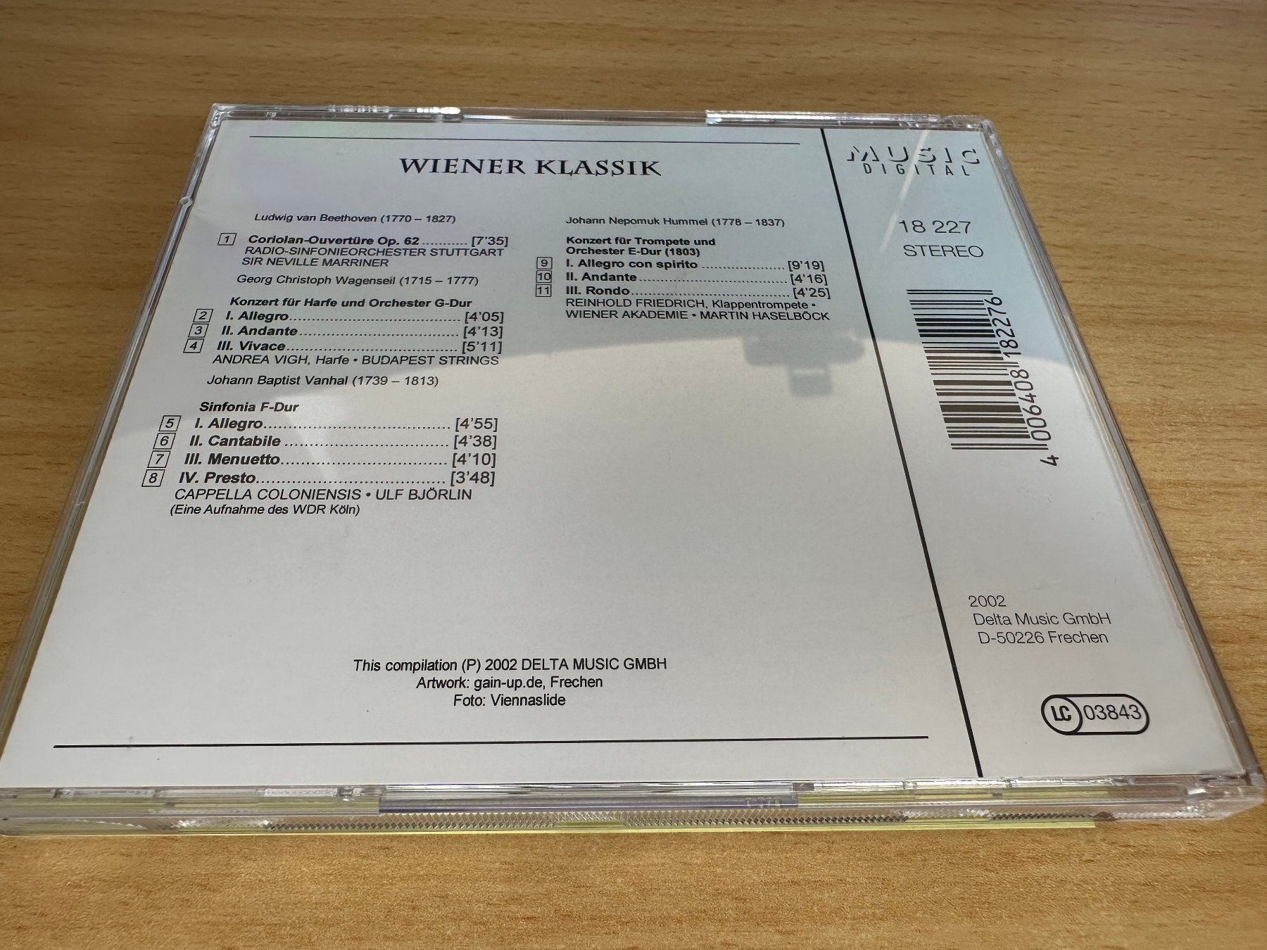 CD: Various - Wiener Klassik  - 3 CD – Usato da Rikon im Tösstal venduto da Alpenmutz 7