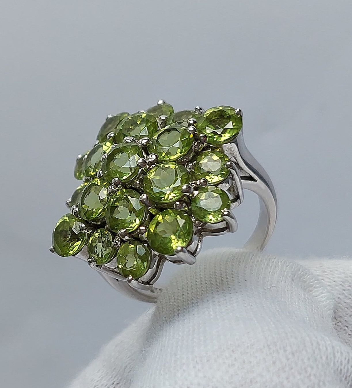 Anelli: Ring Silber mit Peridot – Usato da Stans venduto da wer_fd5f 2