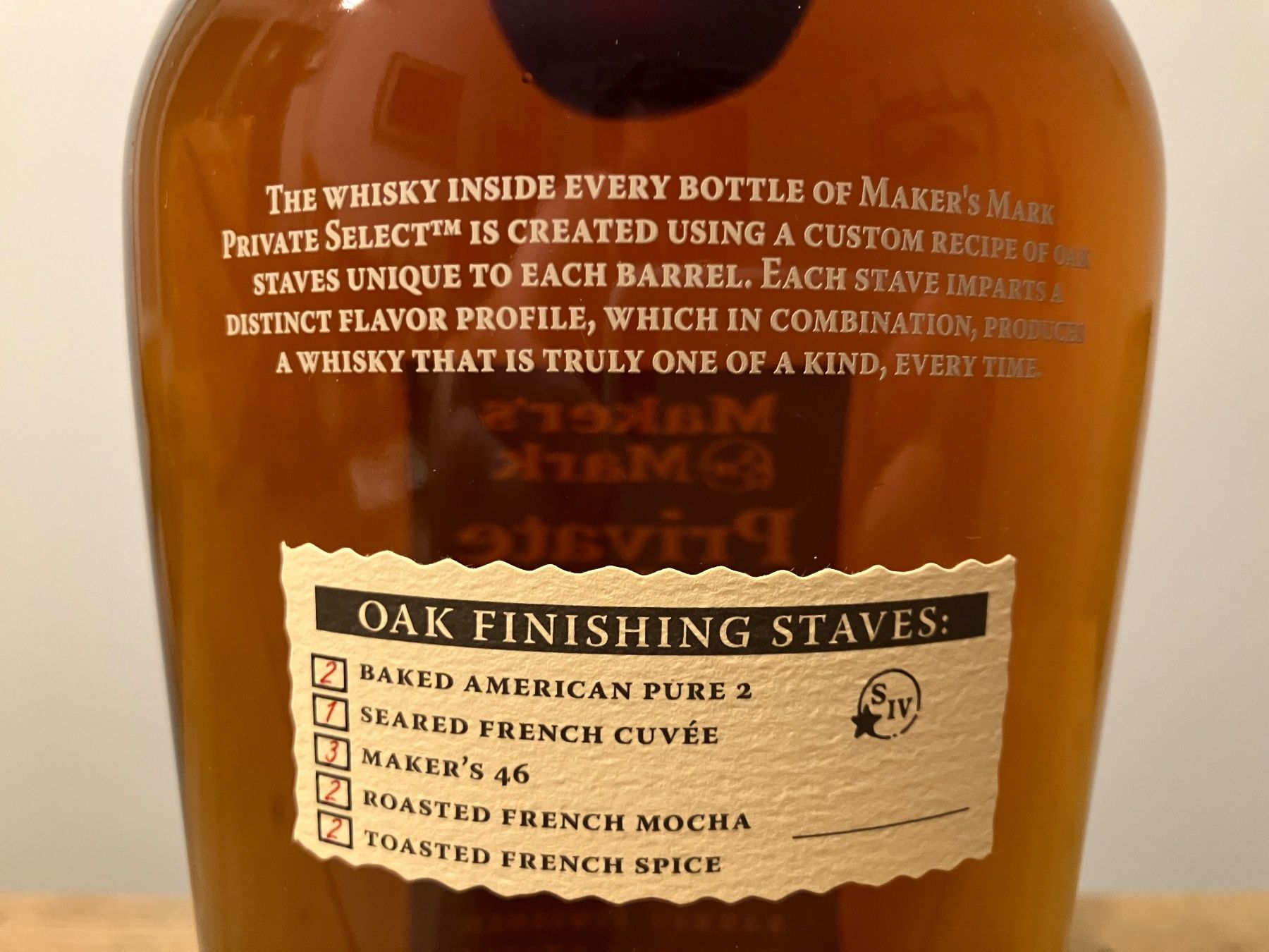 Bevande alcoliche: Whisky Maker‘s Mark Private Select 70cl – Nuovo (secondo la descrizione) da Agarone venduto da ciaojoel 2