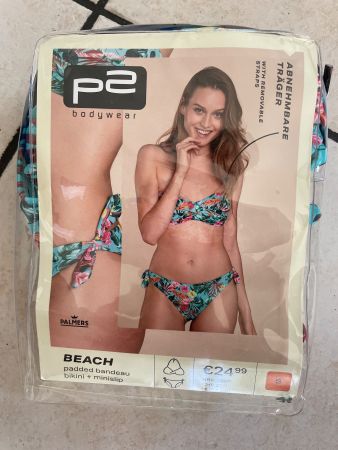 Neues farbiges P2 Bikini Gr. S