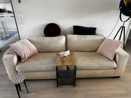 Grosses bequemes Sofa 240 cm  beige/creme