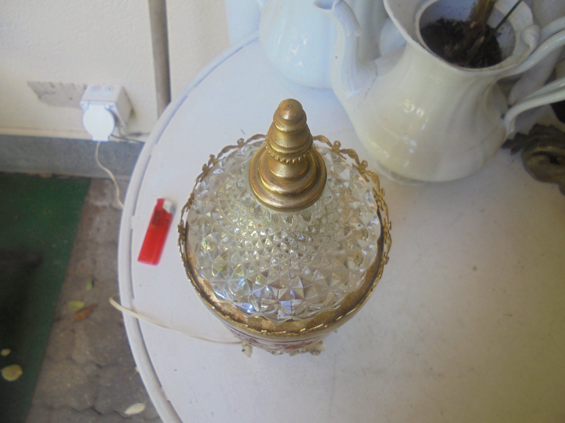 Lampade: Alte Tischlampe ca.1950 – Usato da Camorino venduto da Hunpete 4