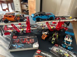 Lego Technic Autotransporter - und Sammlung