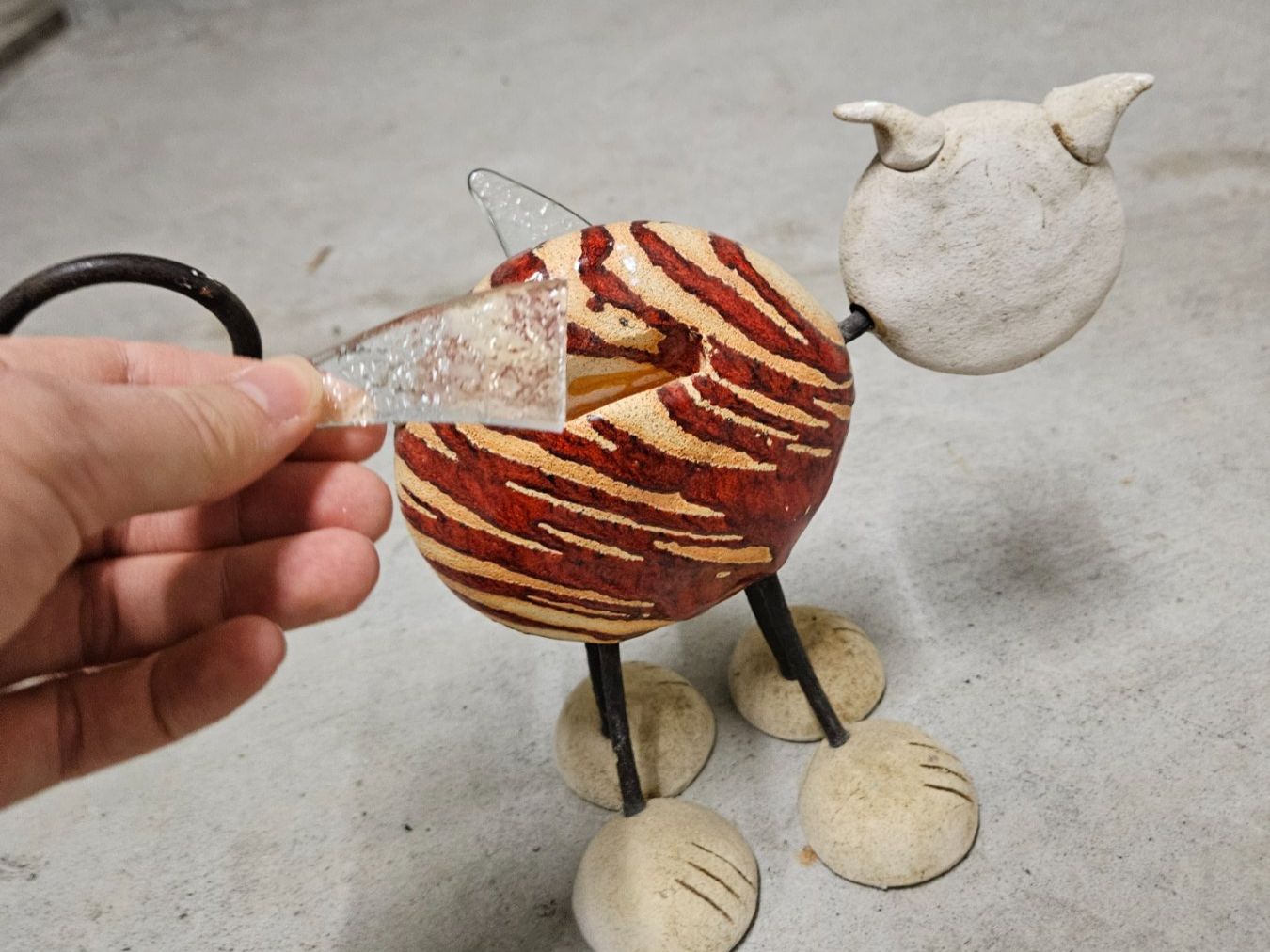 Tutte le decorazioni: Deko Katze Keramik Metall – Difettoso da Rothrist venduto da Monadal 2