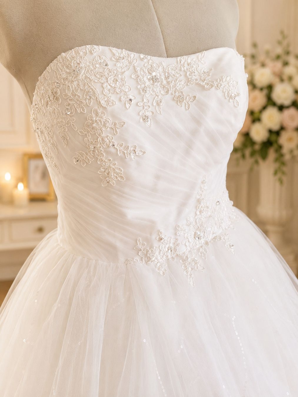 Vestiti: Wunderschönes Brautkleit Prinzessin – Nuovo e nell'imballaggio originale da Uetendorf venduto da JR-Fantasyhouse 3