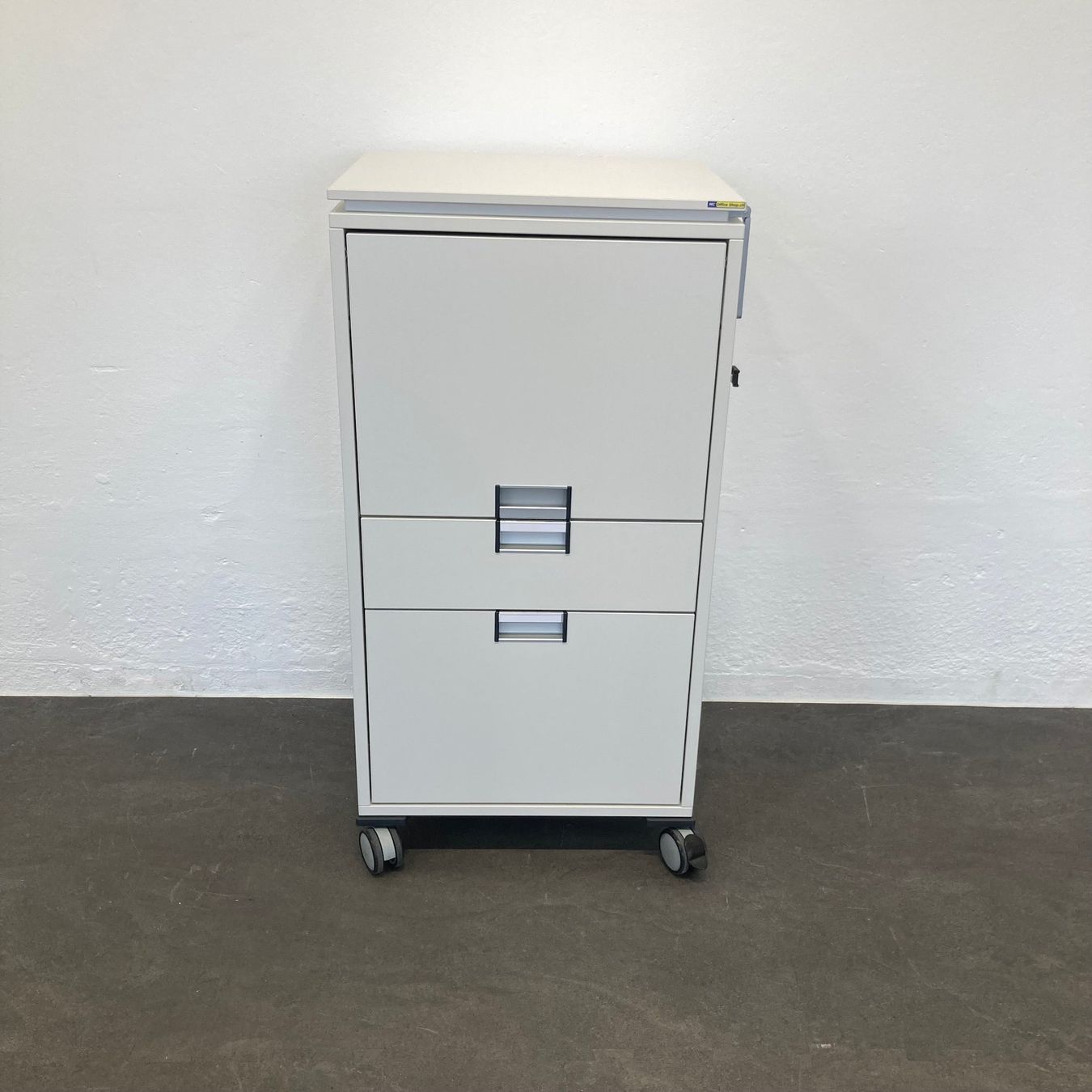 Steelcase Moby Roll-Caddy - Weiss - mit Hängerahmenschublade (Gebraucht ...