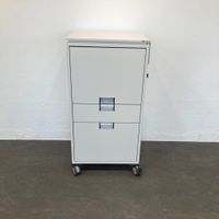 Steelcase Moby Roll-Caddy - Weiss - mit Hängerahmenschublade