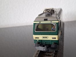 HAG HO Nr 186. Locomotive Re 4/4 Compagnie BT, selon photos