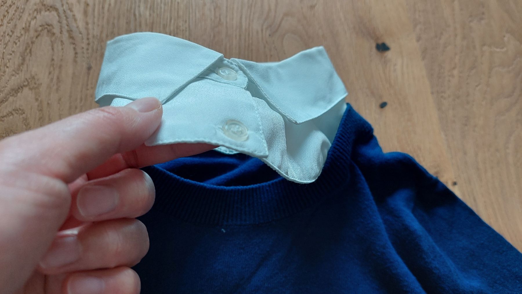 Sandro Maglioni & Felpe: Sandro Damenbluse/pullover Gr.36aus Seide,Baumwolle,Kaschmir – Usato da Uetikon am See venduto da sahra777 3