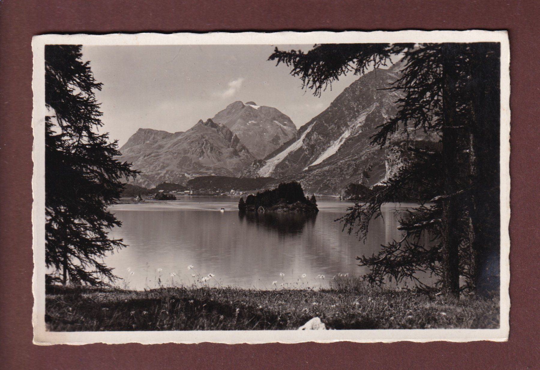 Cartoline postali: SILSERSEE - 1933 – Usato da Pully venduto da nicecards-shop