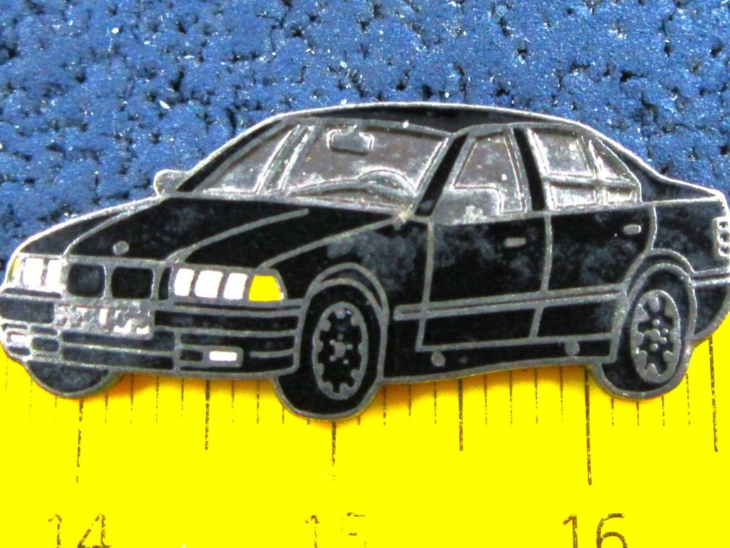 BMW Placchette & Badge: BMW 3er E36 AUTO PIN ENAMEL mit SECURITY-CLIP KLEIN-FEIN – Usato da Ettingen venduto da Hausi4711 1