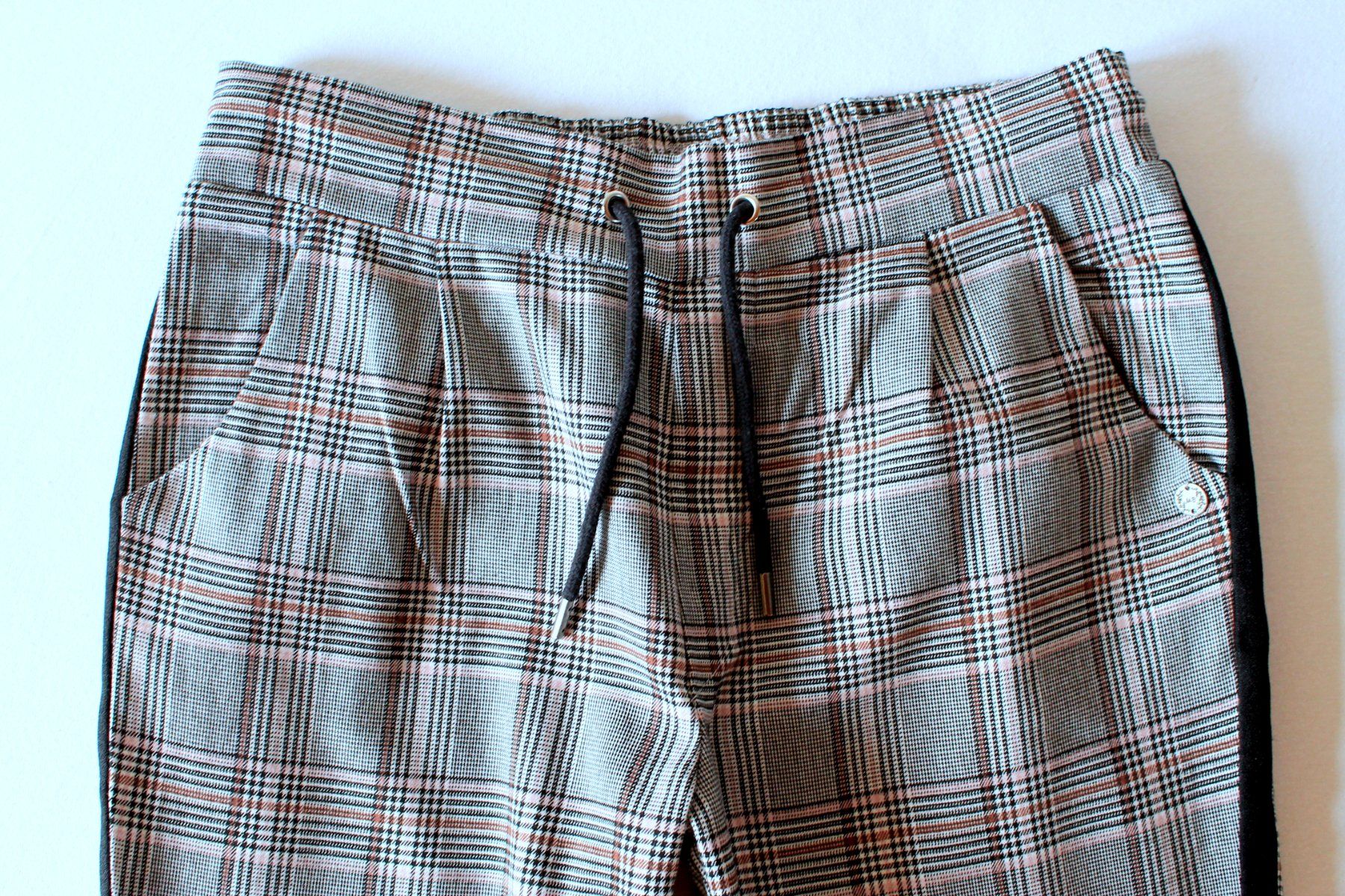 Pantaloni: Multiblu * karierte HOSE  36  S – Usato da Rebstein venduto da QuasarVincent 1