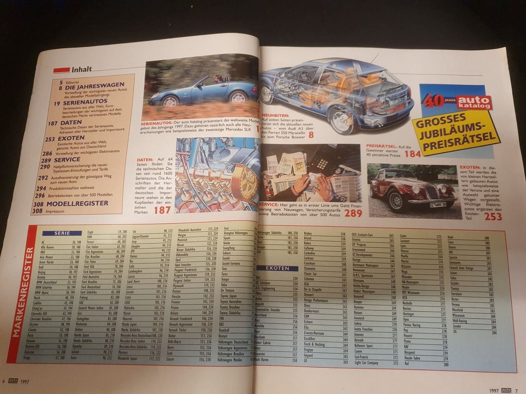 Sonstiges Fahrzeugzubehör: Auto Katalog 1996/97  Nr 40 xx – Gebraucht aus Flawil von sr1_f6st 1