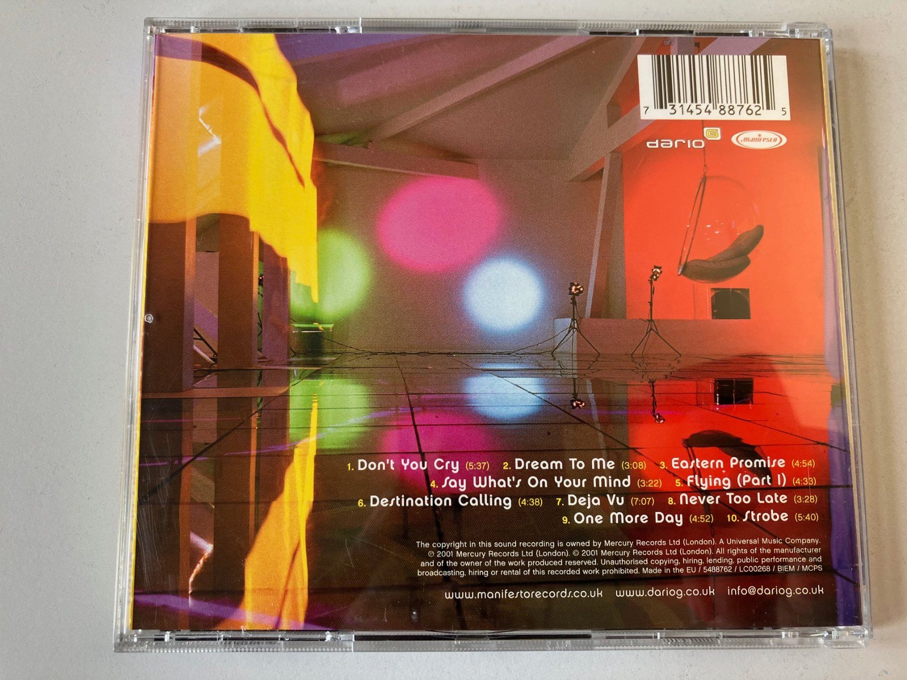 CD: CD Dario G - In full color – Usato da Thun venduto da Rebeccat 1
