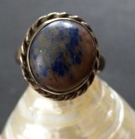 VINTAGE  RING MIT STEIN IN 925 SILBER