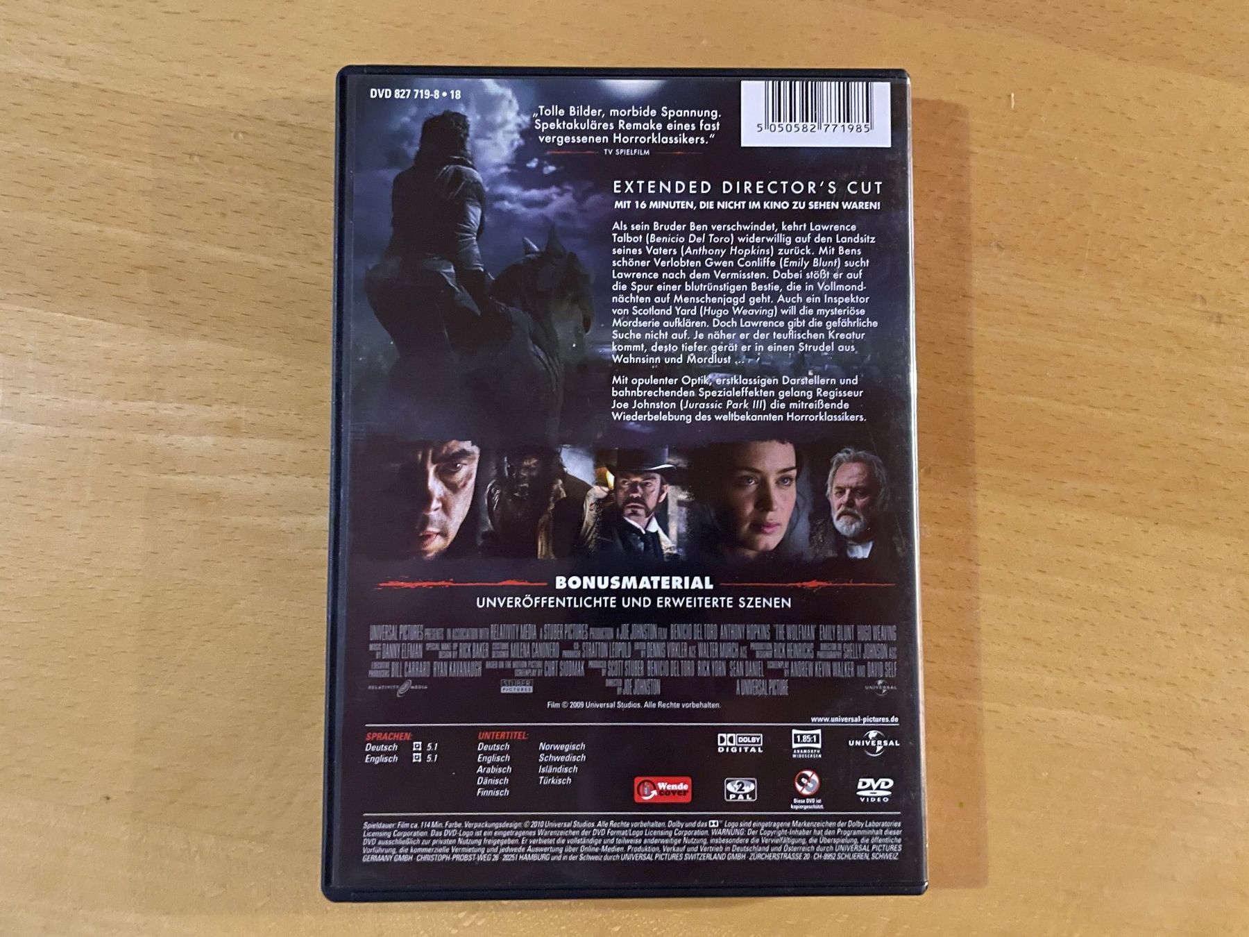 Tutti i DVDs: DVD Wolfman – Usato da Affeltrangen venduto da Mowgli_123 2
