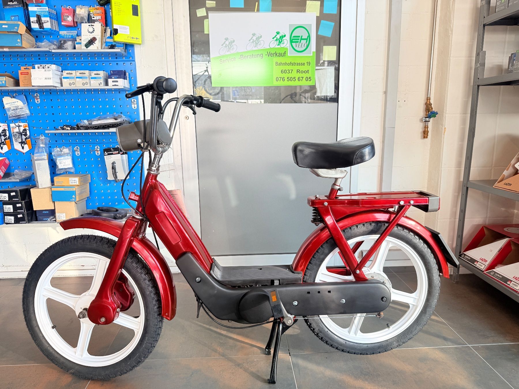 Piaggio Cyclomoteurs: Piaggio Ciao Neuaufbau – D'occasion à Root par E.H.Velo 4