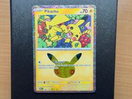 Pikachu (048/128) (26/30) - 30ᵉ Anniversaire - 30C FR