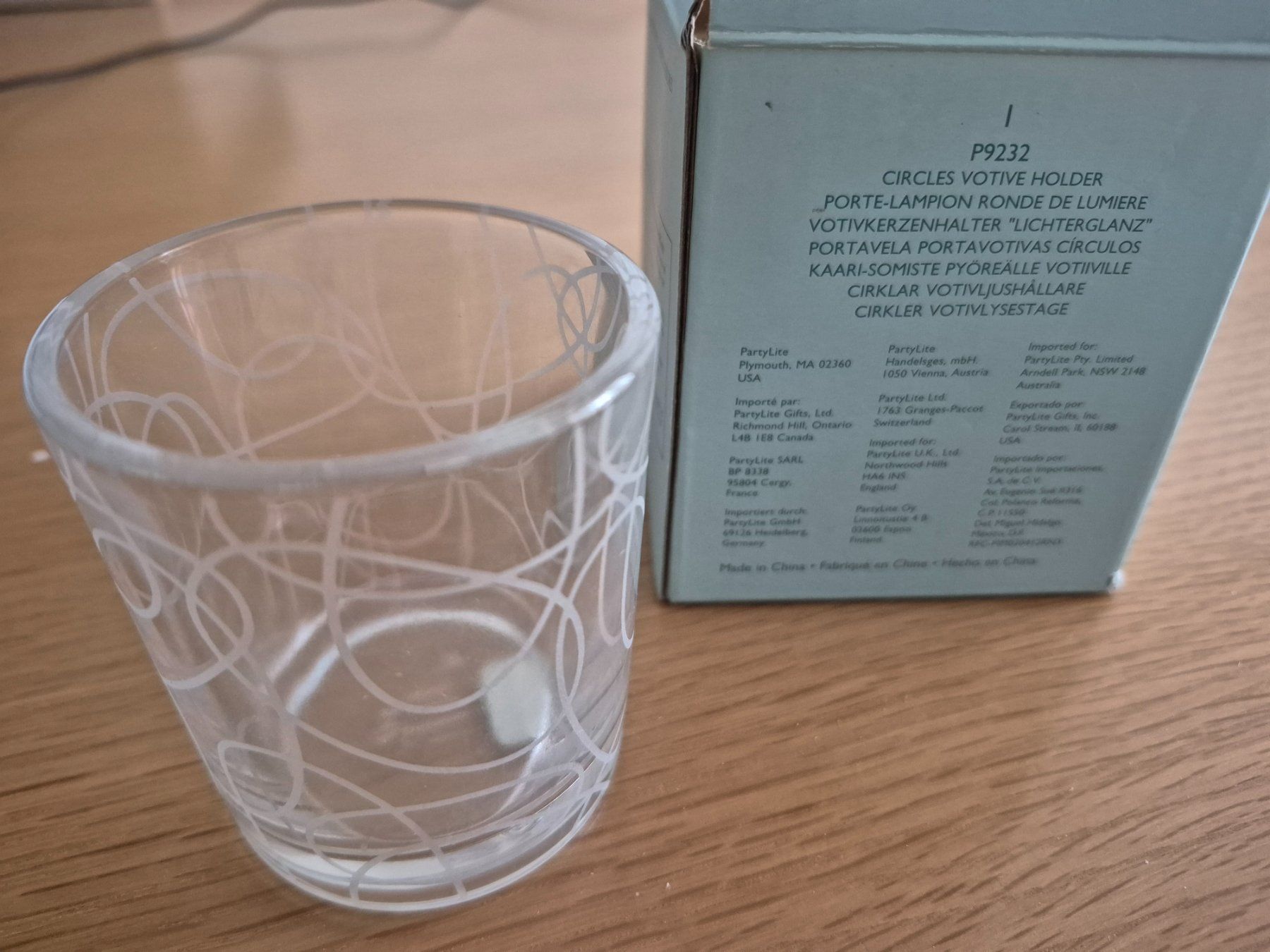 Partylite Portacandele: Partylite Votivkerzenhalter Lichterglanz – Nuovo (secondo la descrizione) da Buttikon SZ venduto da sefa02 1