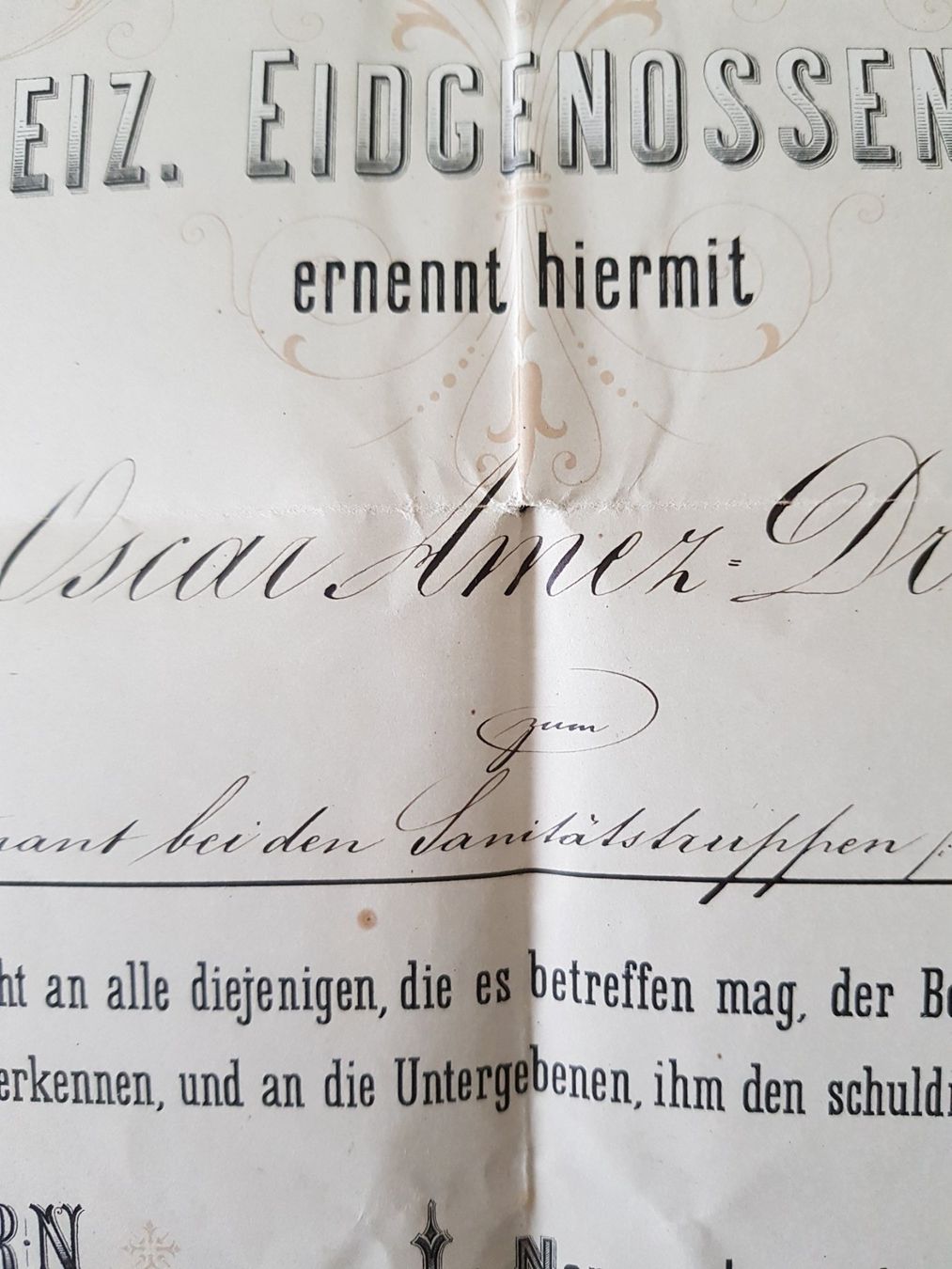 Autografi: Eugène Borel, 19. Bundesrat, Original-Autogramm, Neuchâtel – Usato da Wikon venduto da Funkfreak75 2