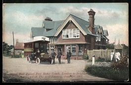 Hassocks, Friars Oak, Royal Mail Parecl 