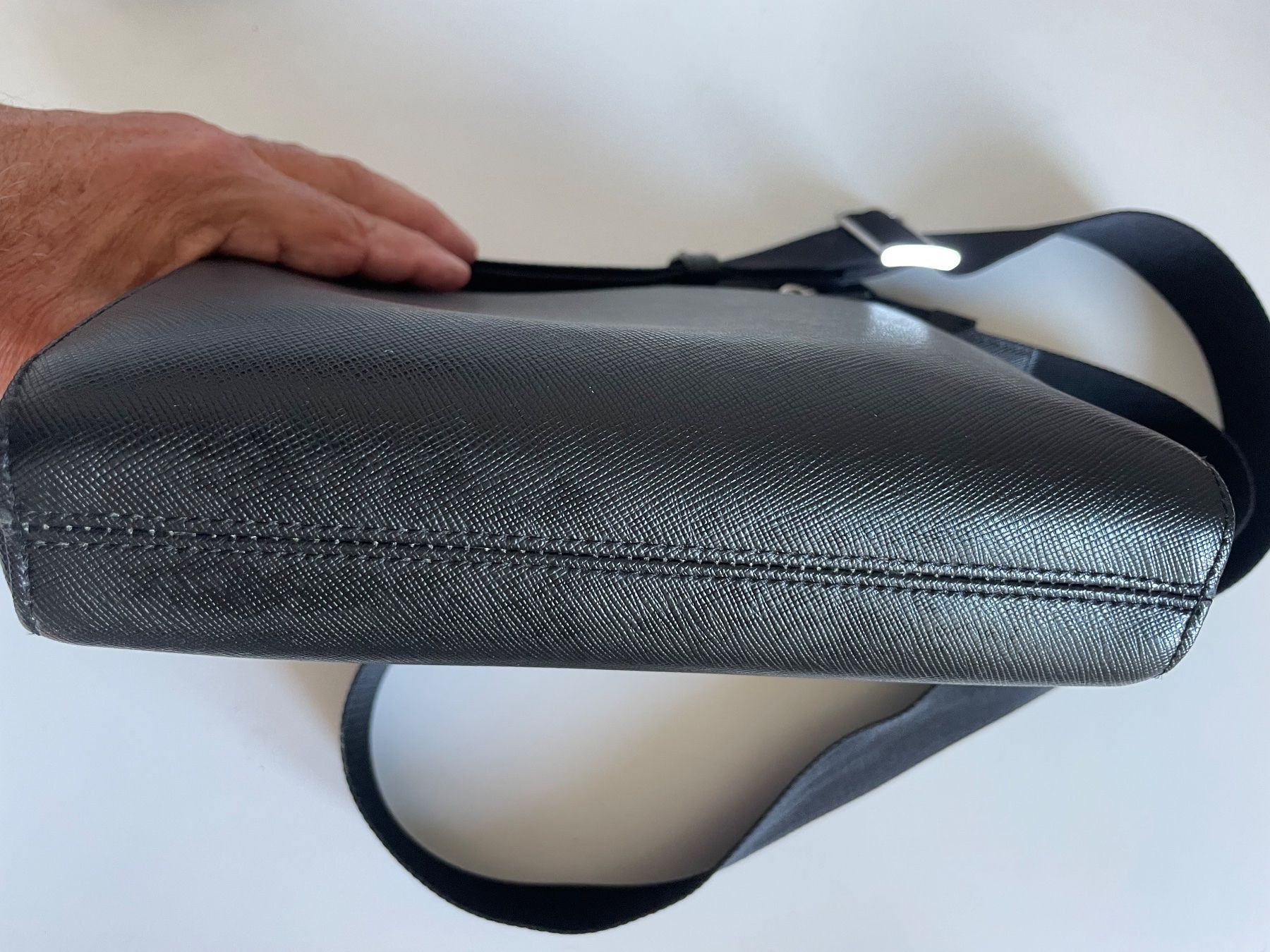 Montblanc Taschen: Montblanc Umhängetasche Schwarz – Gebraucht aus Lätti von Worldtraveler 5
